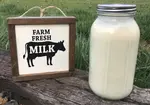 Fresh farm milk
