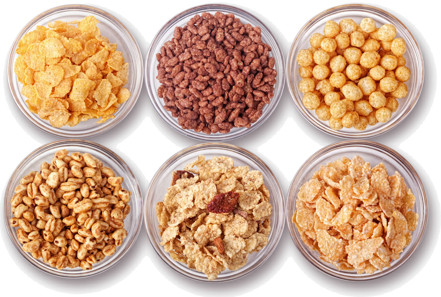 Breakfast cereals are usually loaded with acrylamides.