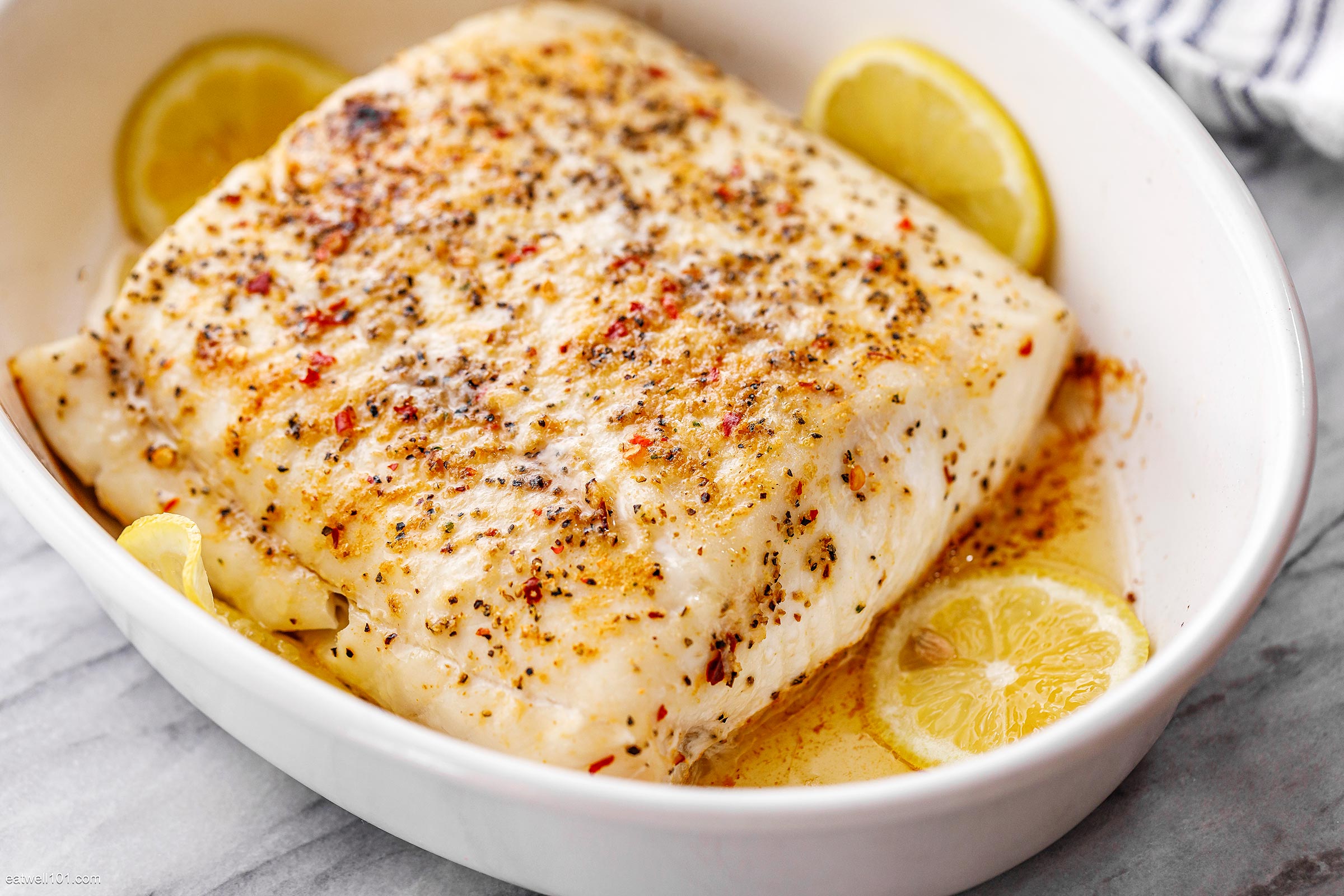 Baking halibut with lemon helps to reduce AGE formation. Baking halibut with lemon helps to reduce AGE formation.