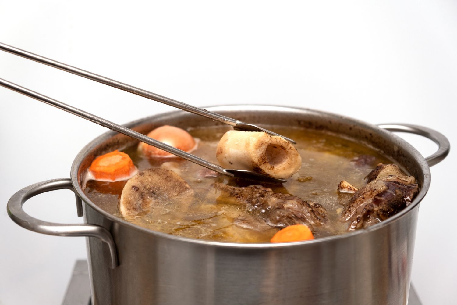 Beef bone marrow broth.