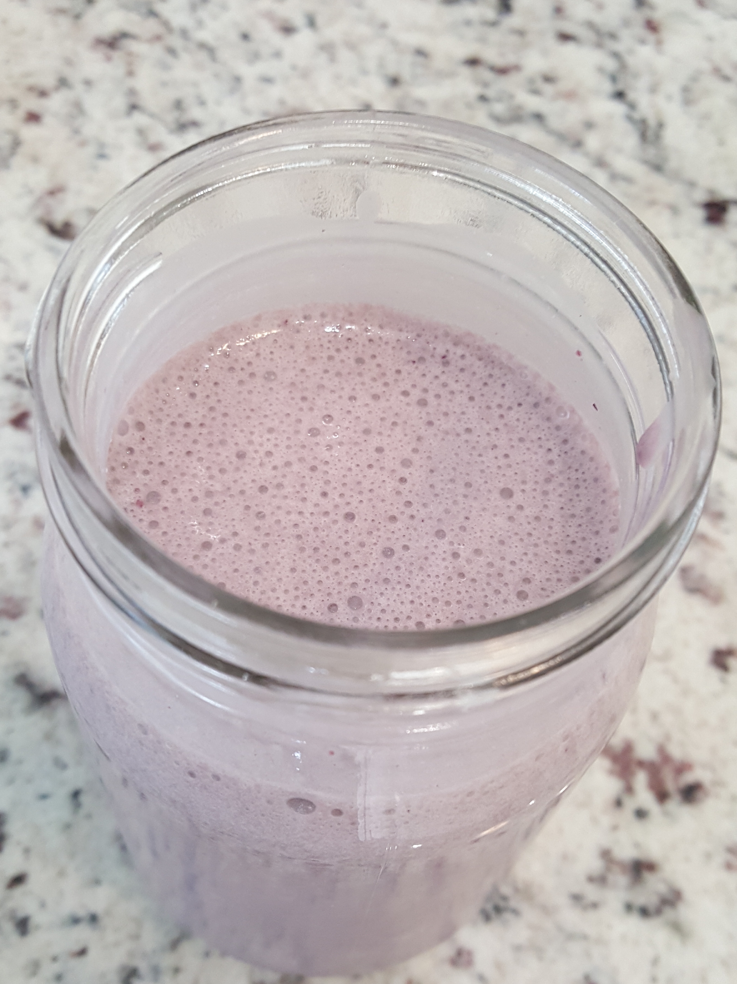 Berrylicious smoothie with mixed berries.