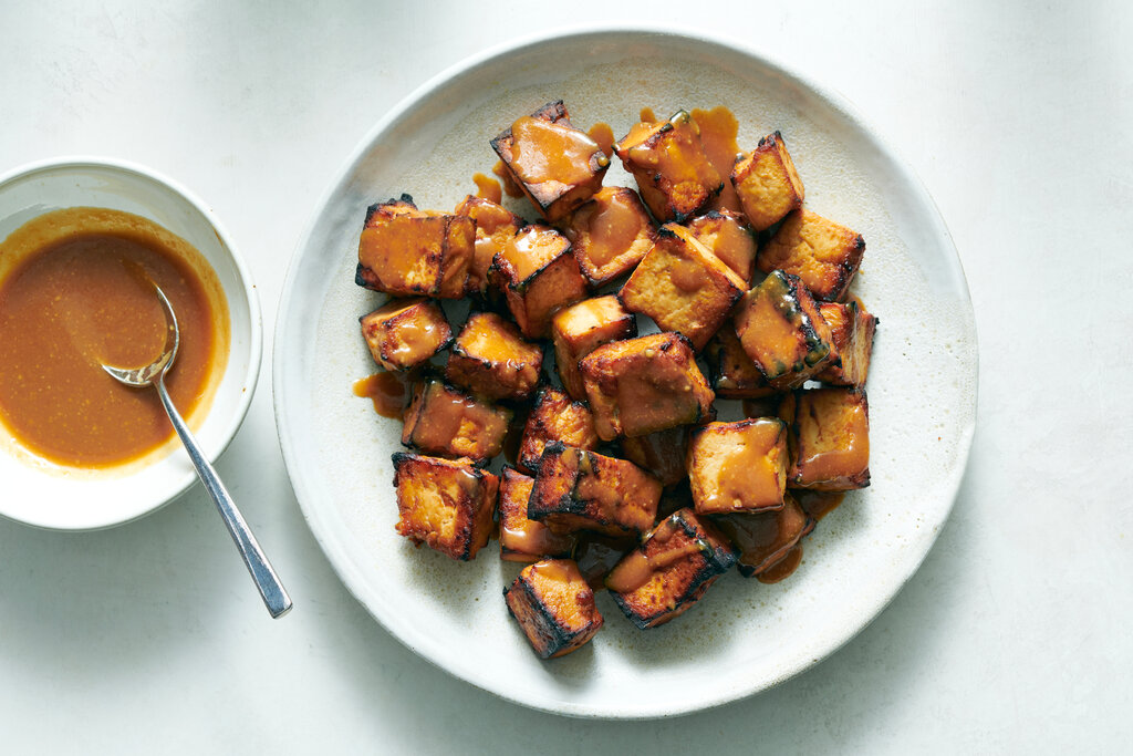 Broiled tofu is high in AGEs. Broiled tofu is high in AGEs.
