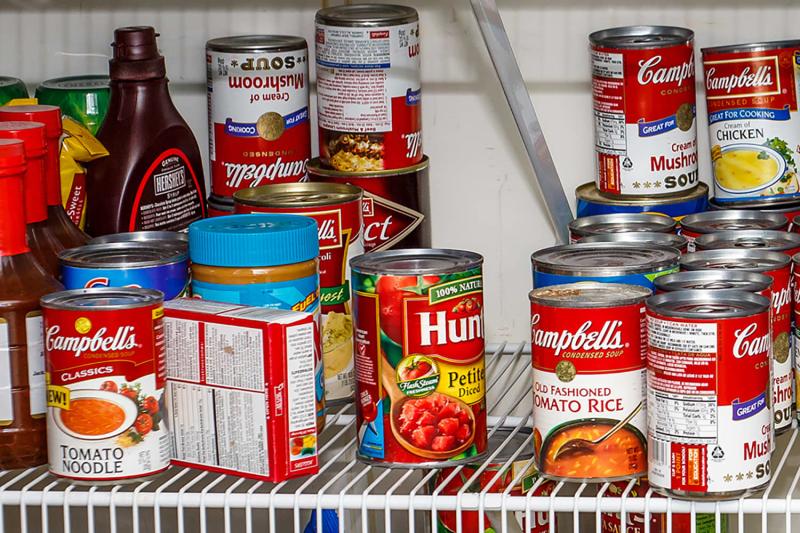 Canned goods come with heavy metals.
