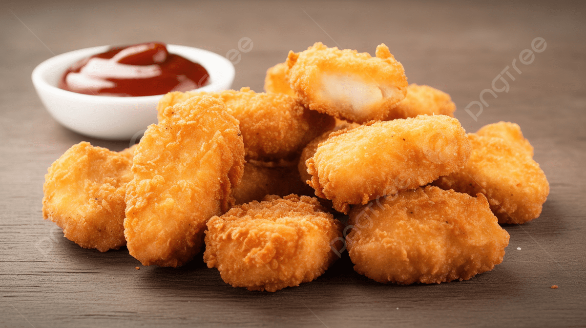 Chicken nuggets are very high in AGEs. Chicken nuggets are very high in AGEs.