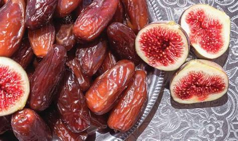 Dates and fresh figs are good sources of enzymes.