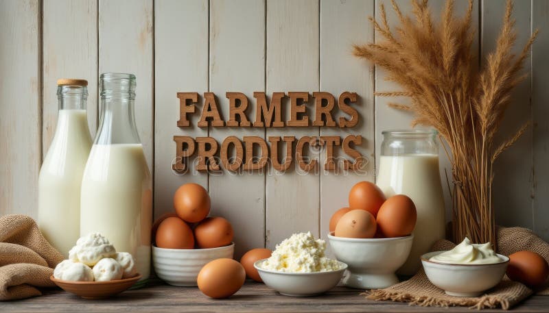 Support your local farmers who sell raw dairy foods and fresh eggs.