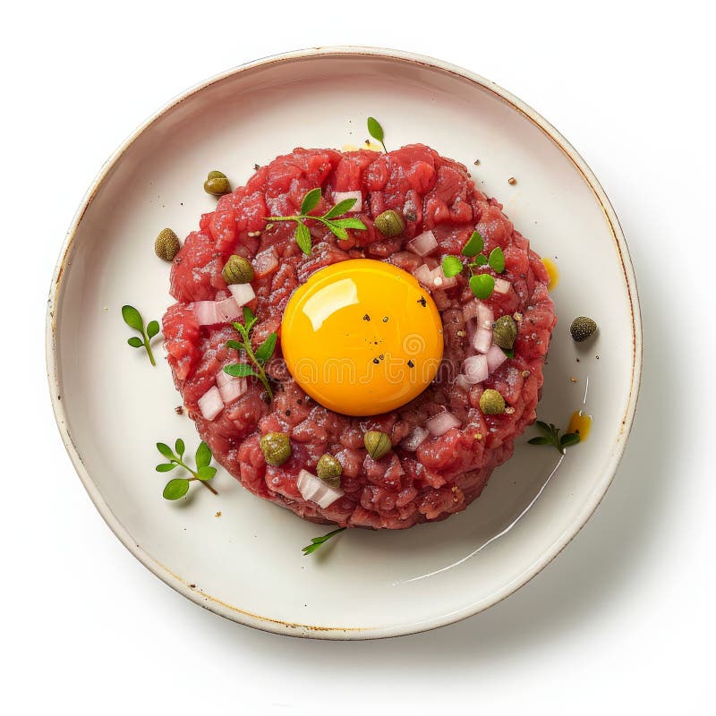 Beef tartare contains protease enzymes. Beef tartare contains protease enzymes.
