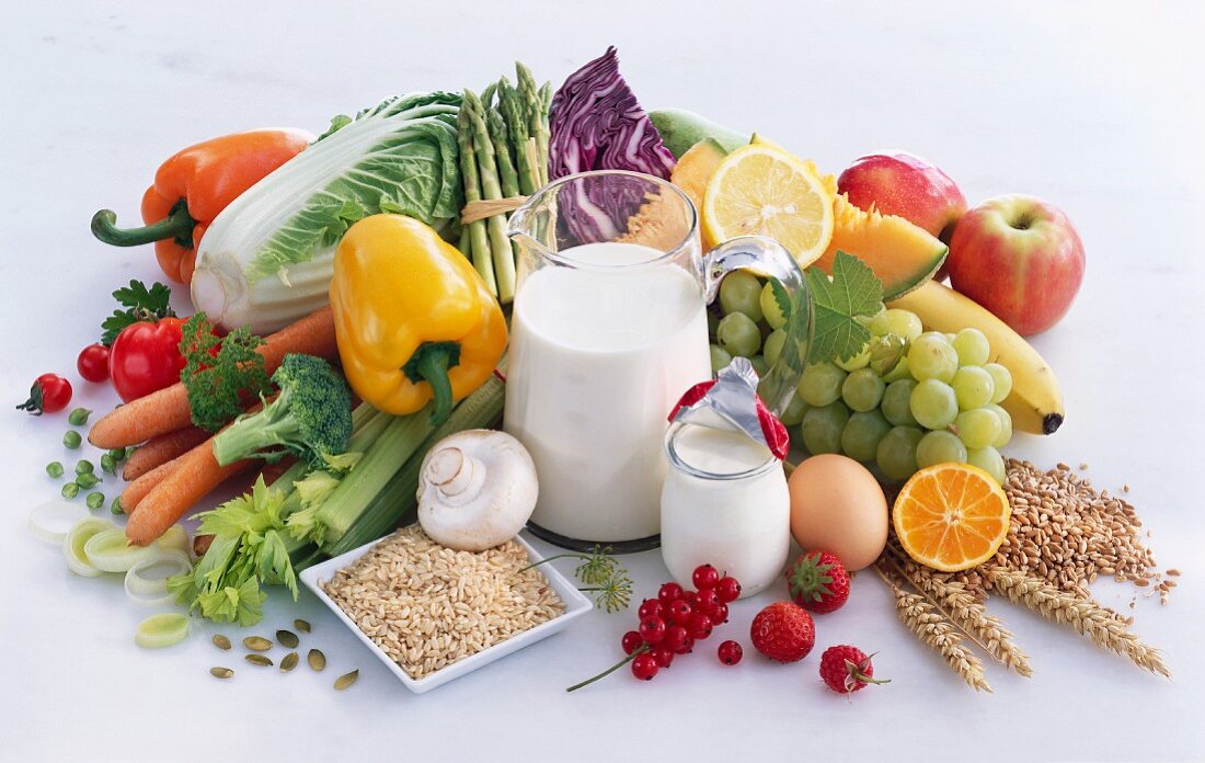 Fruit, vegetables, grains, and milk are naturally lower in advanced glycation end products. Fruit, vegetables, grains, and milk are naturally lower in advanced glycation end products.