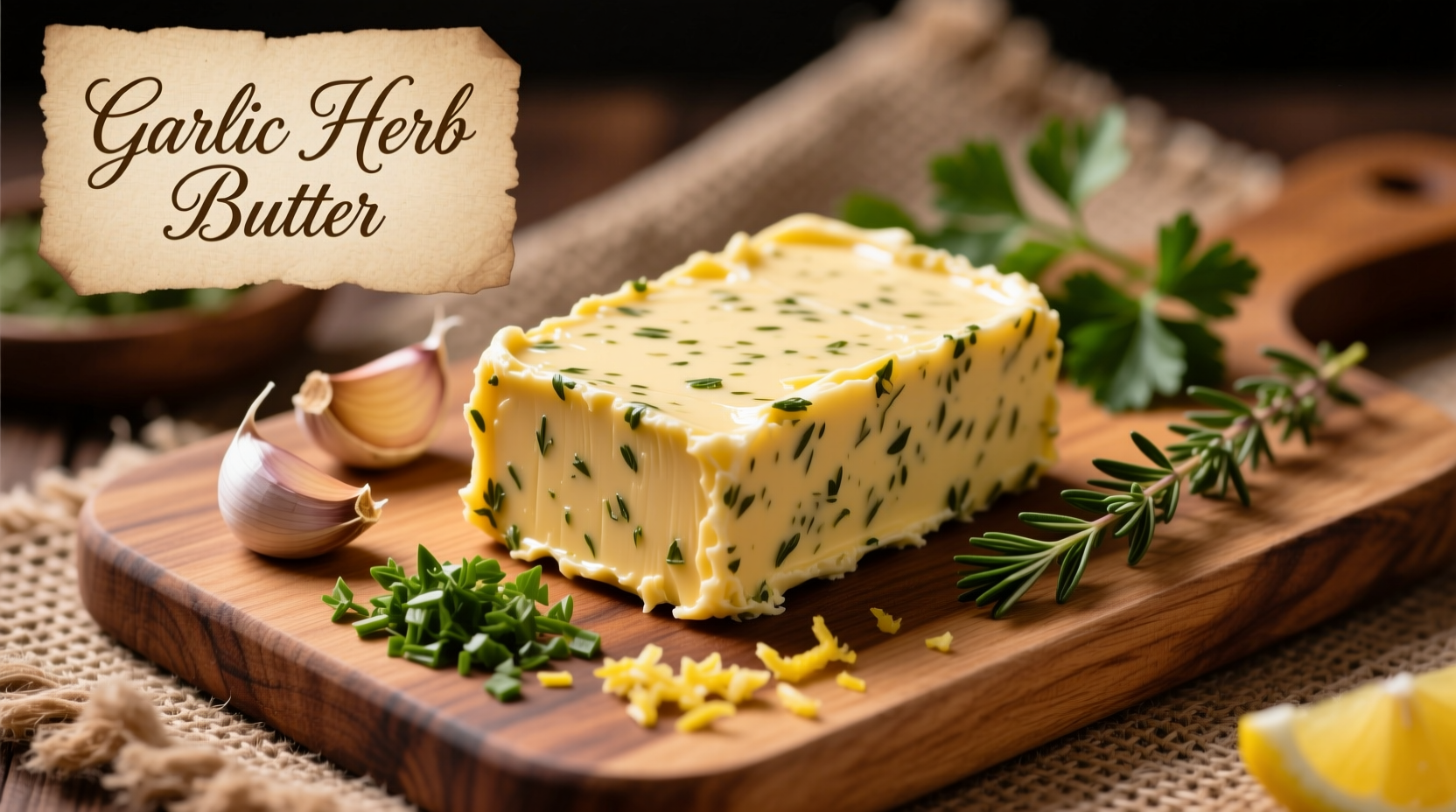 You can create many different flavors by making compound butter.