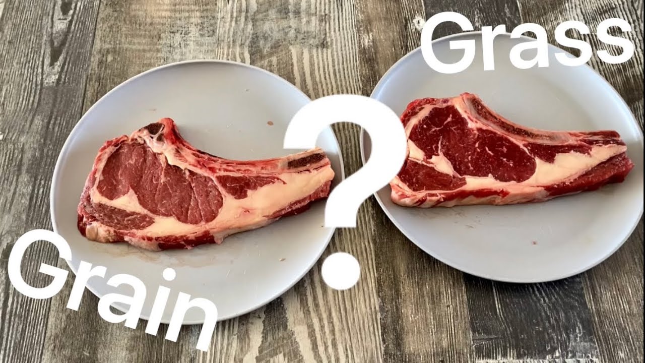 Grass fed beef will be higher in nutrients like minerals compared to grain-fed beef.