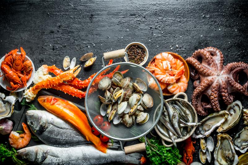 High quality seafood will be rich in fat-soluble vitamins.