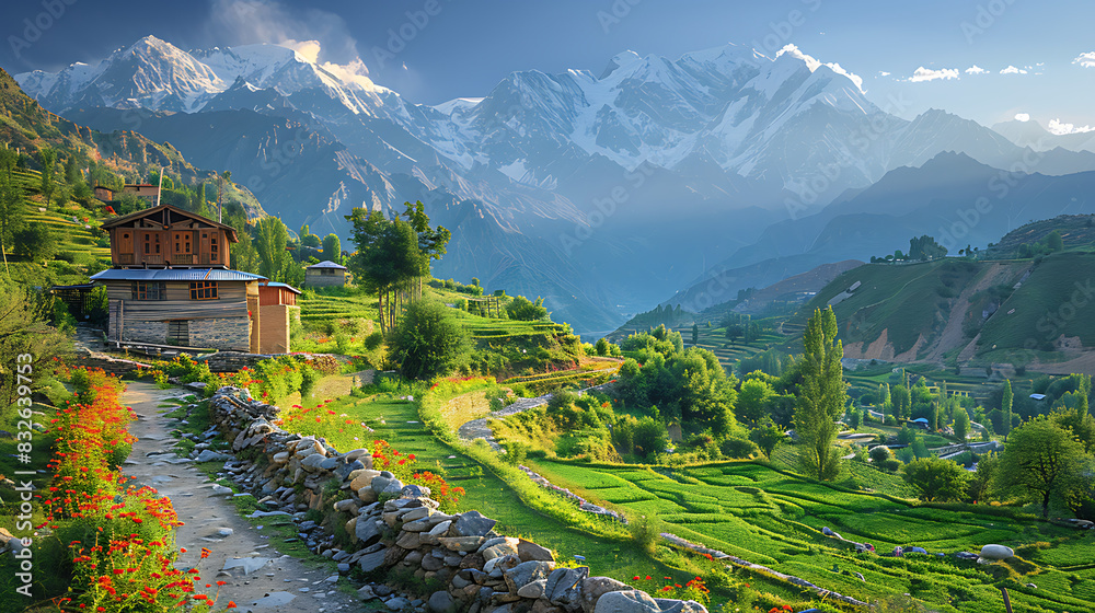 The Hunza way of farming.