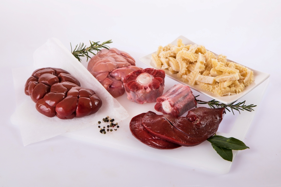 Organ meats were highly recommended.