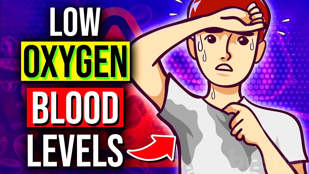 Low oxygen blood levels can be linked to being acidic.