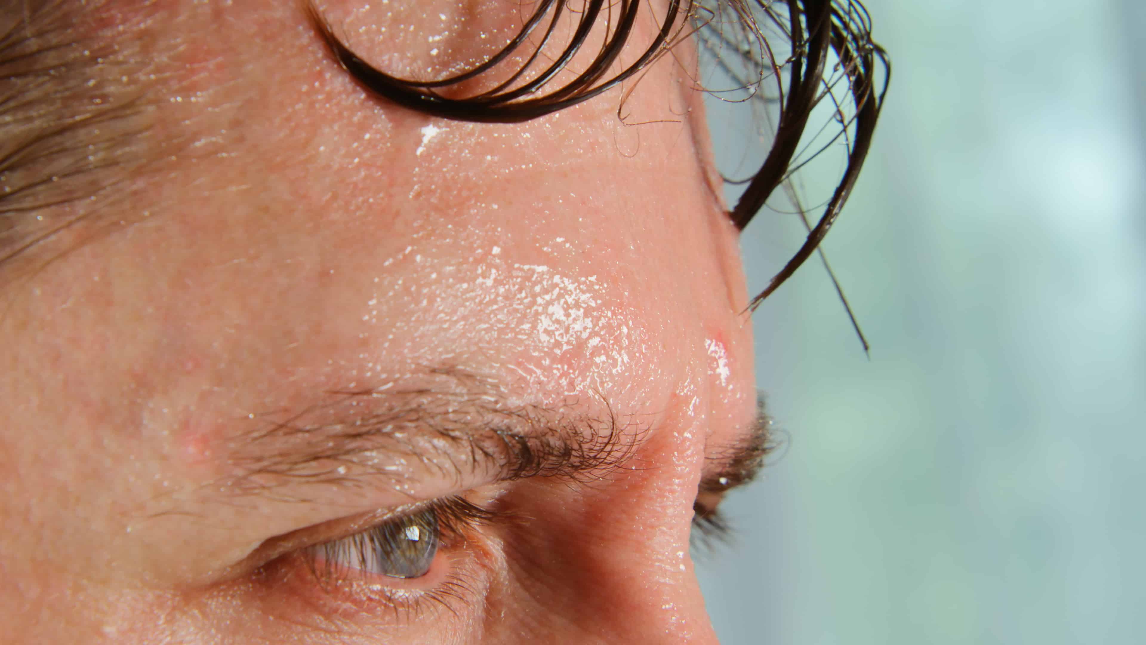 Sweating helps to eliminate deuterium. Sweating helps to eliminate deuterium.