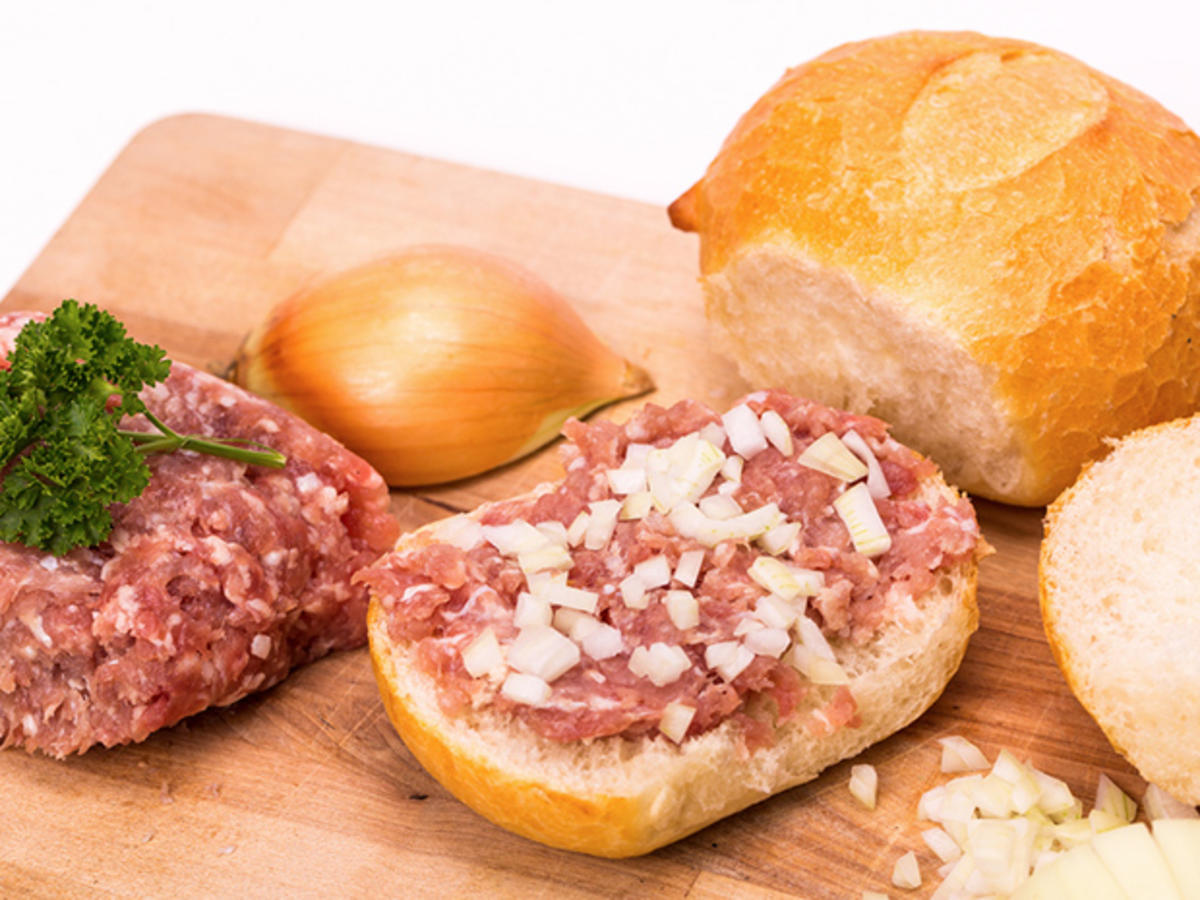 Mett is a German raw meat dish.