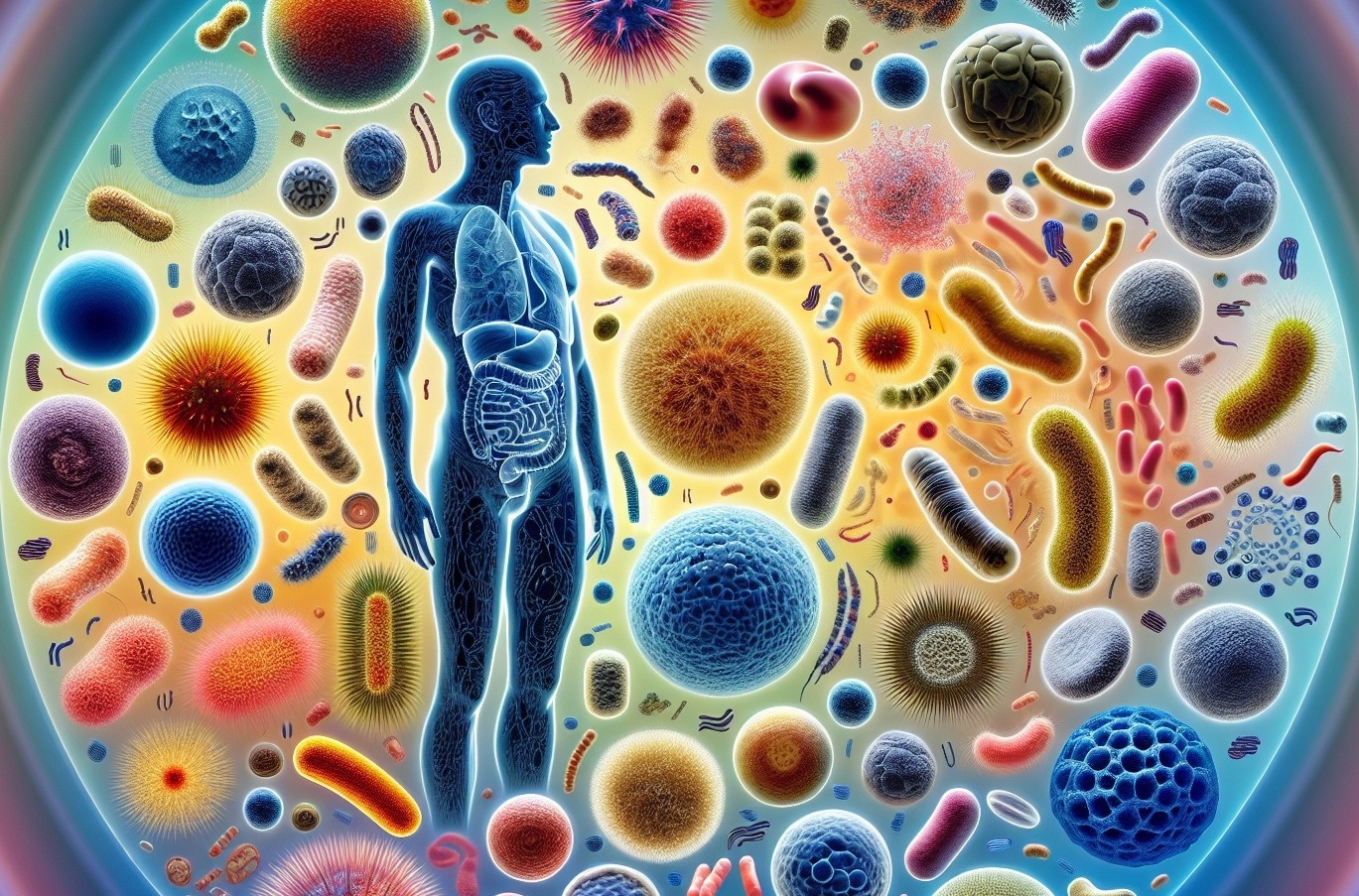 The human microbiome consists of trillions of microbes. The human microbiome consists of trillions of microbes.