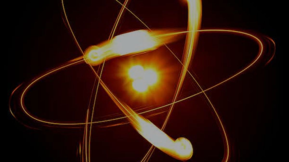 Electrons have light on them.