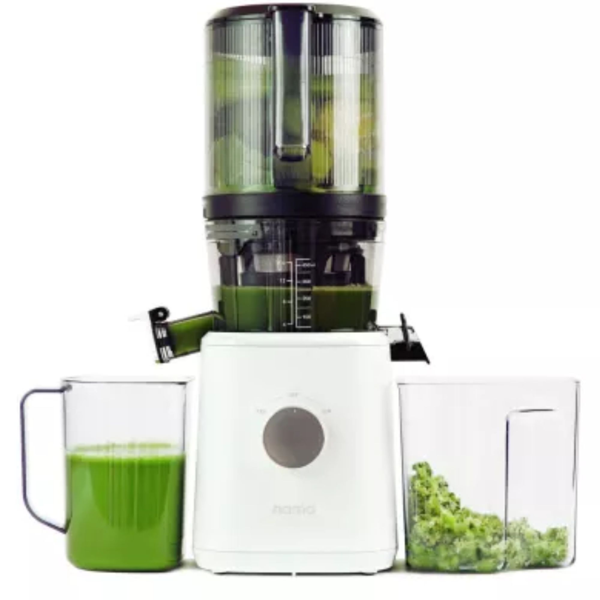 The Nama J2 juicer is a cold press type of juicer.