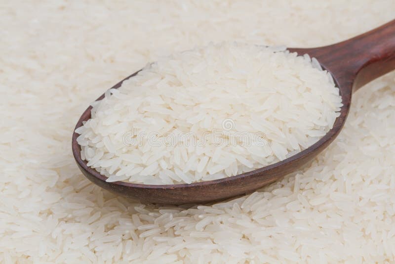Polished rice a displacing food of commerce.