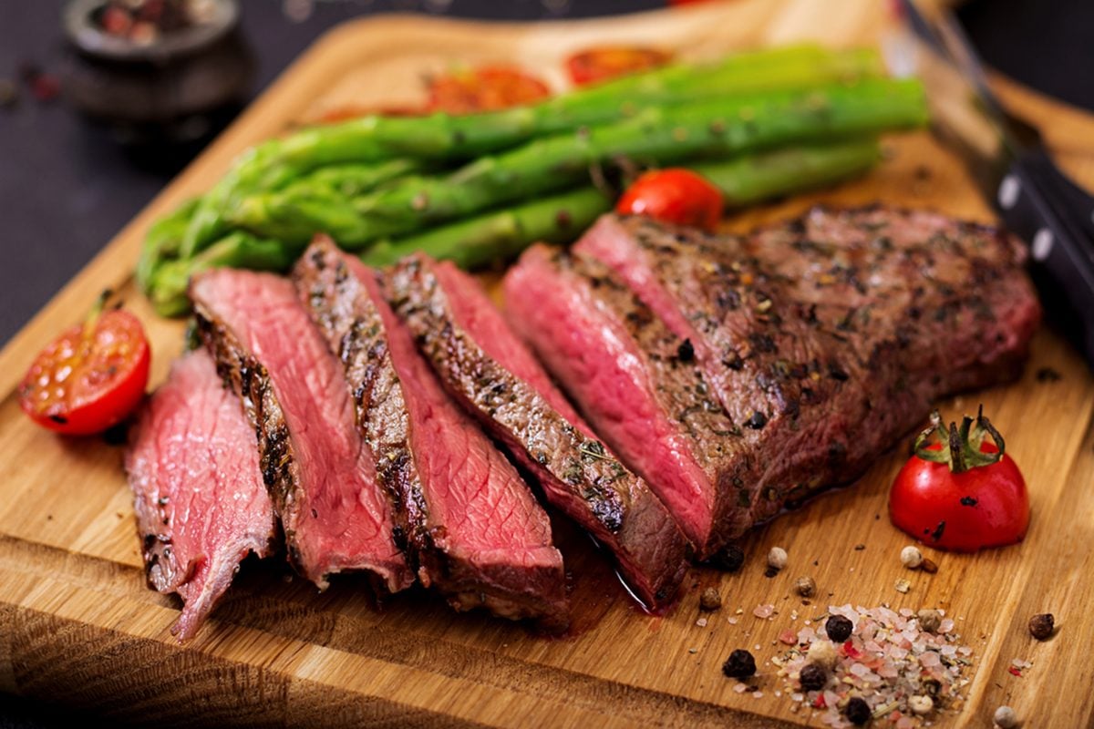 Rare steaks are lower in AGEs than well done. Rare steaks are lower in AGEs than well done.