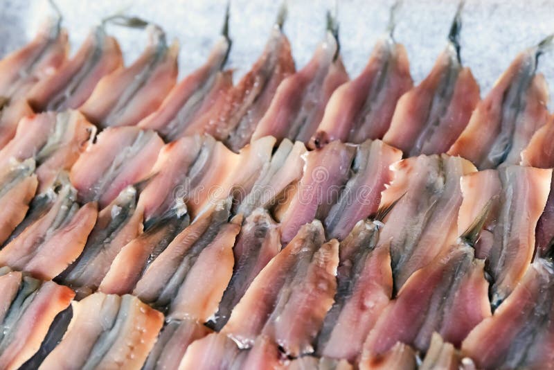 Raw anchovies are a source of calcium and fat soluble vitamins.