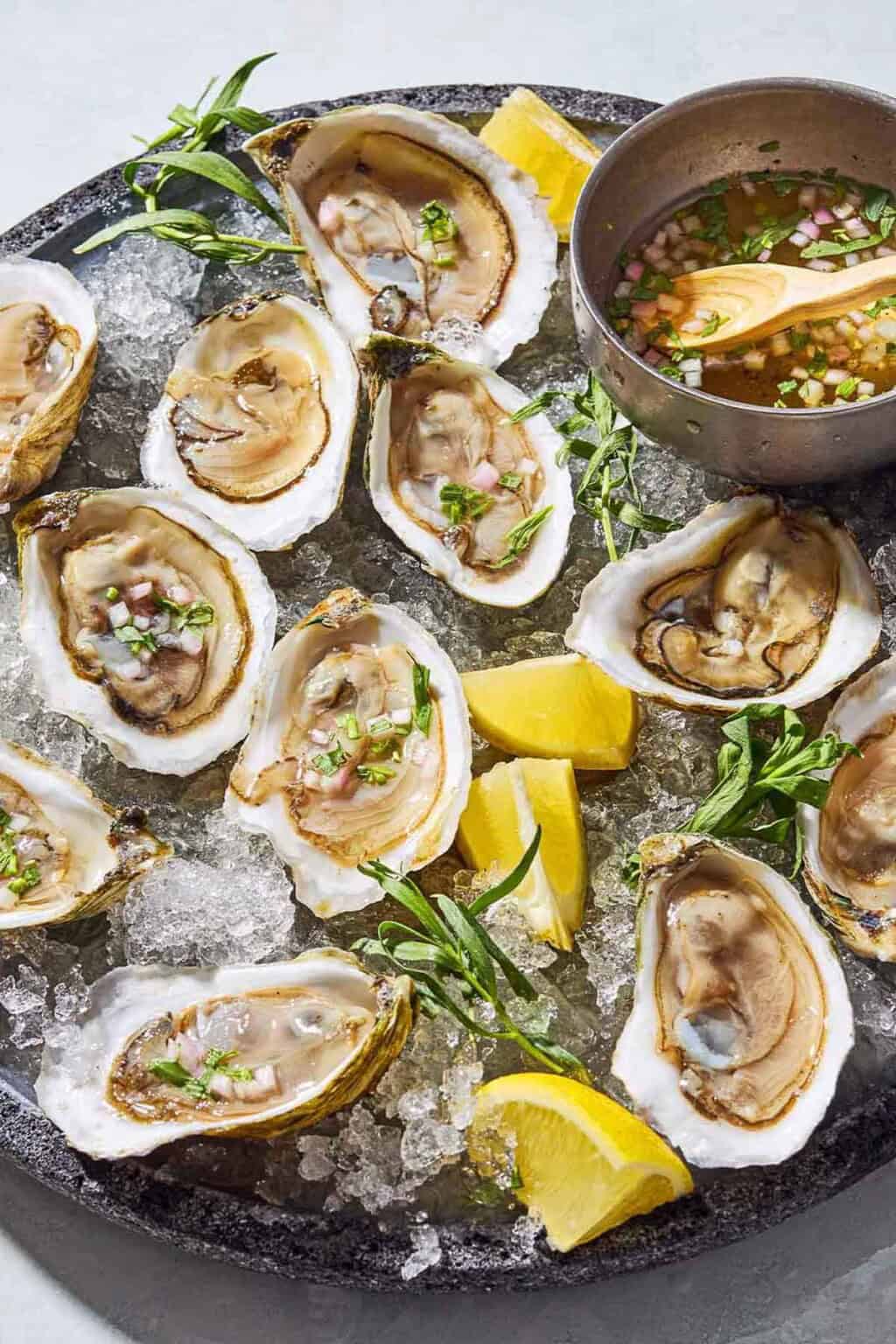 Raw oysters have a lot of essential minerals.