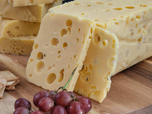 Raw swiss cheese contains a lot of calcium and fat soluble vitamins.