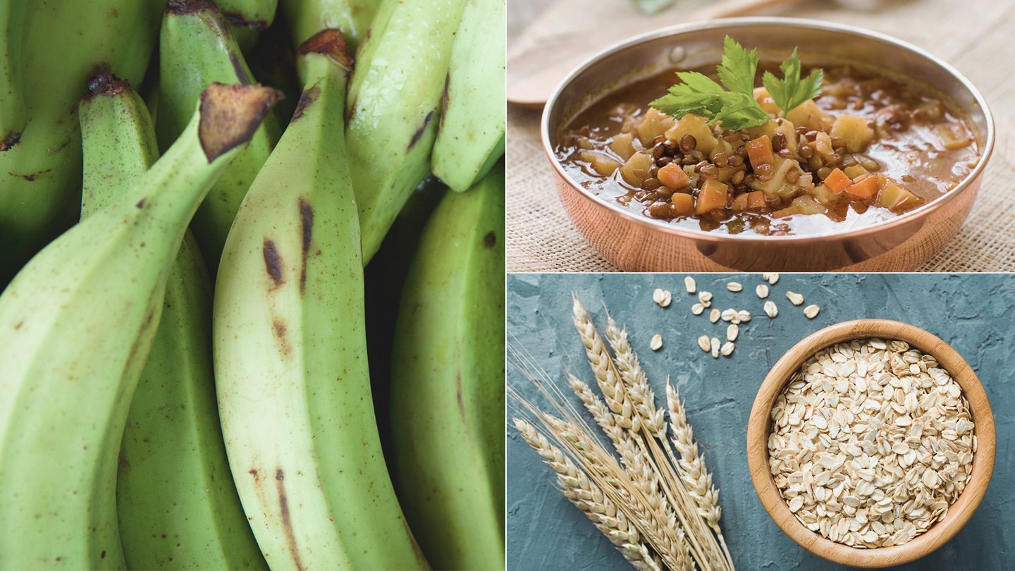 Akkermansia likes resistant starches like green bananas. Akkermansia likes resistant starches like green bananas.
