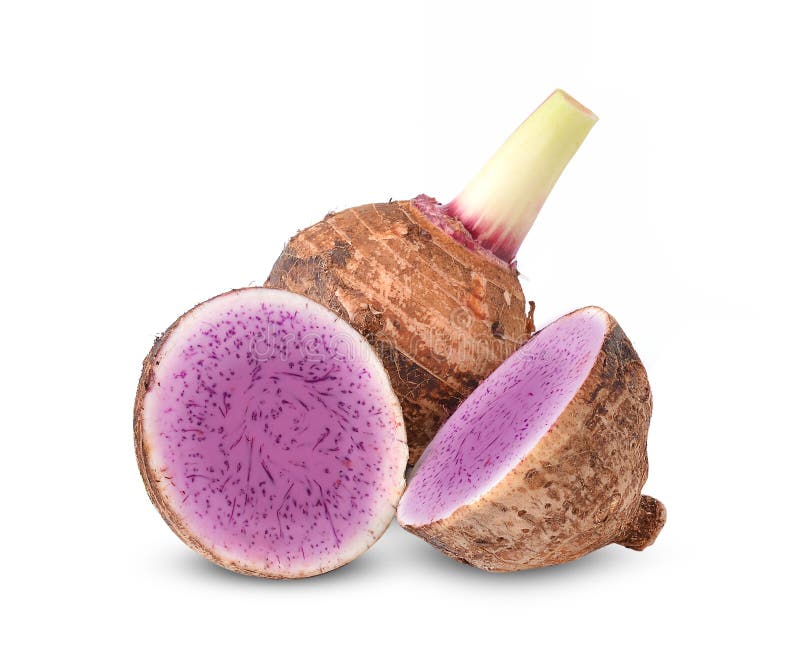Taro root.