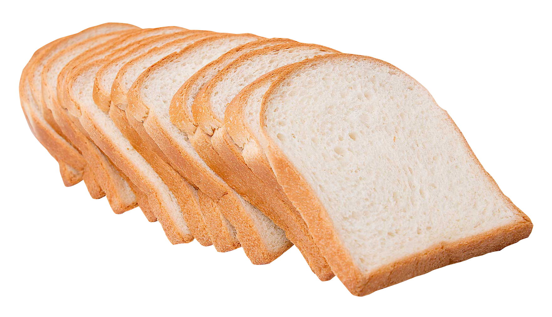 Sliced white bread is very deficient in nutrients.