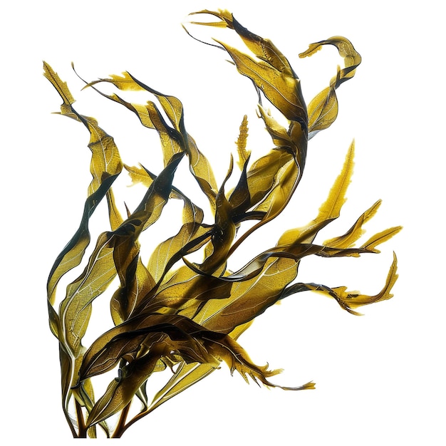 Kelp seaweed from the ocean.