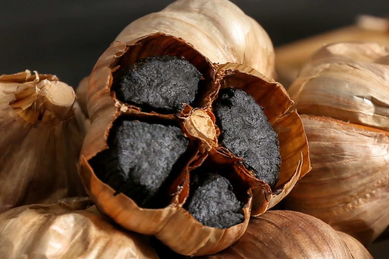 Black garlic has a lot of umami.