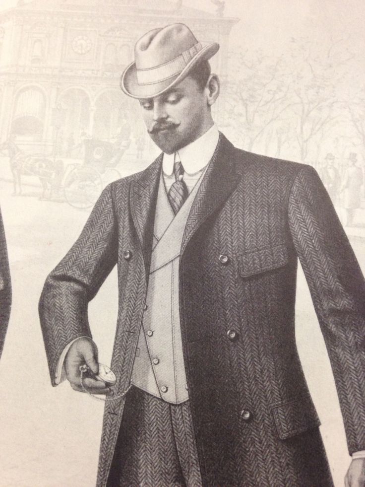 Turn of the century man.