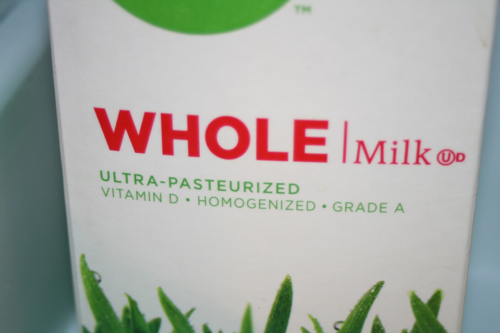 Ultra pasteurized milk.