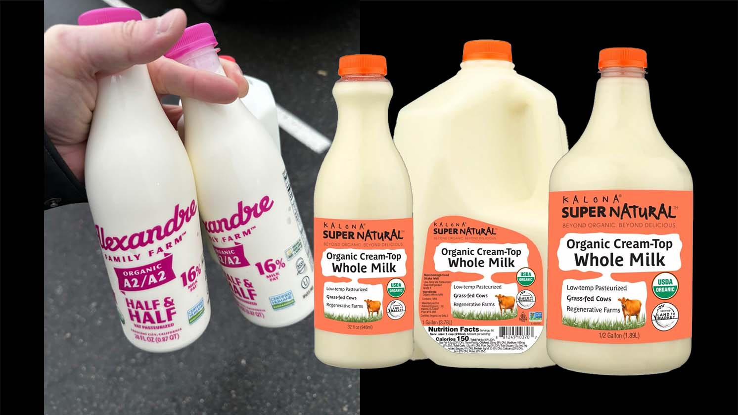 Vat pasteurized milk brands.