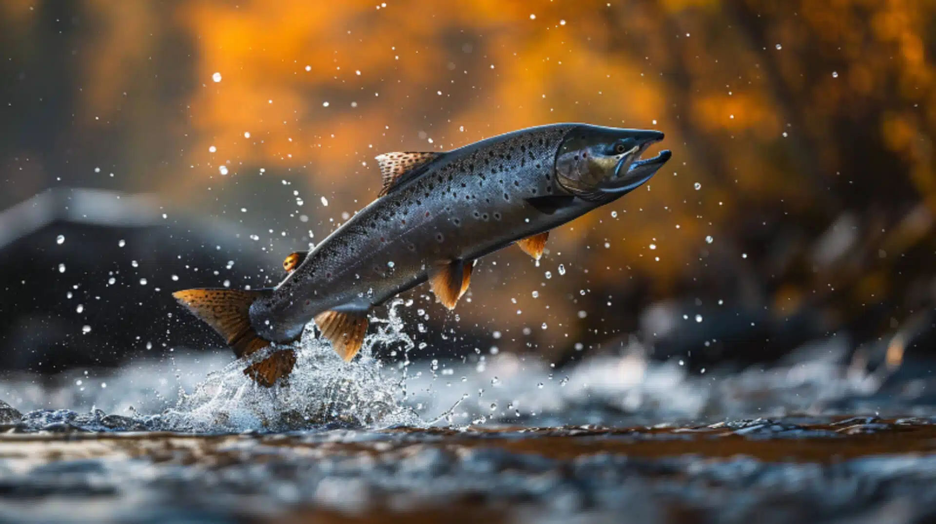 Fish living in the wild will probably be the most sustainable.
